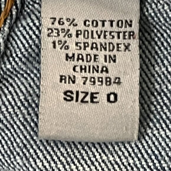 Chicos Platinum Straight Jeans Small Blue Denim Stretch - Picture 11 of 12